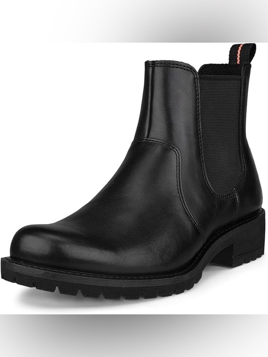 Ecco Shoes - NWOT Ecco Elaina Black Leather Chelsea Lug Boots EU 39 US 8-8.5